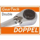 GearTech double box wrench set 2pcs 4 in 1