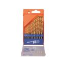 Kunststoffkassette HSS-G TiN ECO 13tlg 1,5-6,5/0,5 + 3,2 +4,8