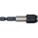 1/4&quot; magnetic bit holder with quick release 60 mm