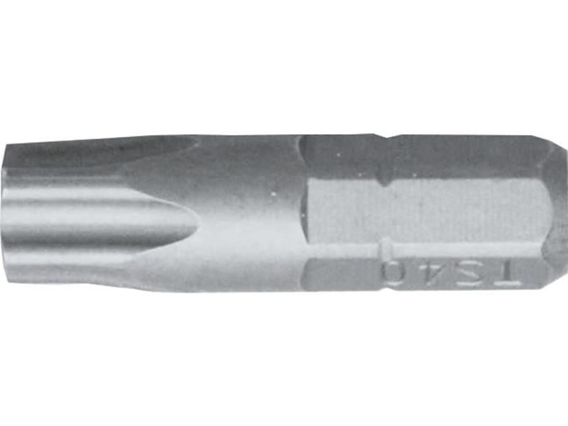 1/4" Bit L25 mm 5-Stern TS20 mit Bohrung 