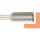 Hartmetallfräser, Form B Zylinder mit Stirnverzahnung d1 9.6 mm, Schaftdurchmesser 6.0 mm HD-Verzahnung