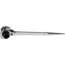 scaffold wrench 19 x 22 mm, with hammer and nail puller...