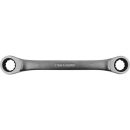 GearTech double box ratchet wrench 17x 19 mm