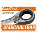 GearTech reversible ratchet wrench 9 mm